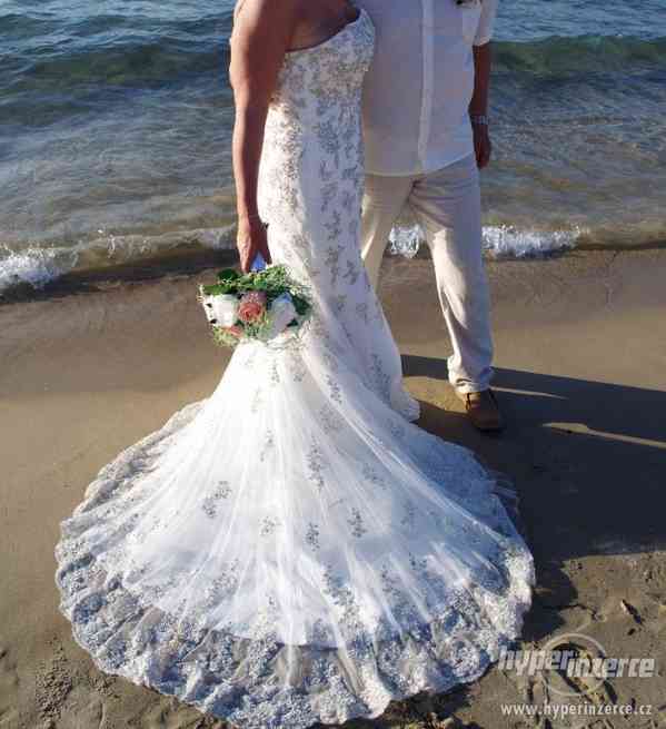 Prodám svatební šaty - imitace modelu Maggie Sottero - foto 1