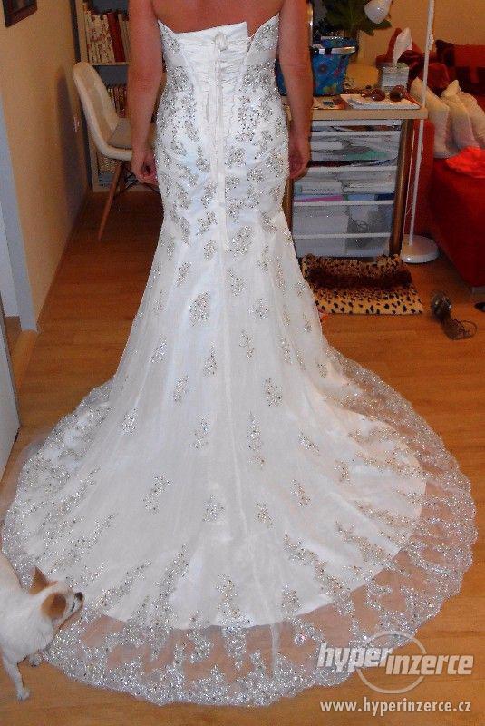 Prodám svatební šaty - imitace modelu Maggie Sottero - foto 2