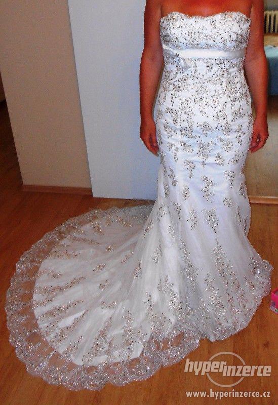 Prodám svatební šaty - imitace modelu Maggie Sottero - foto 3