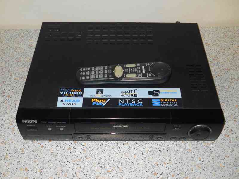 ⚠️S-VHS PHILIPS VR1000 TBC/3D NR - foto 2