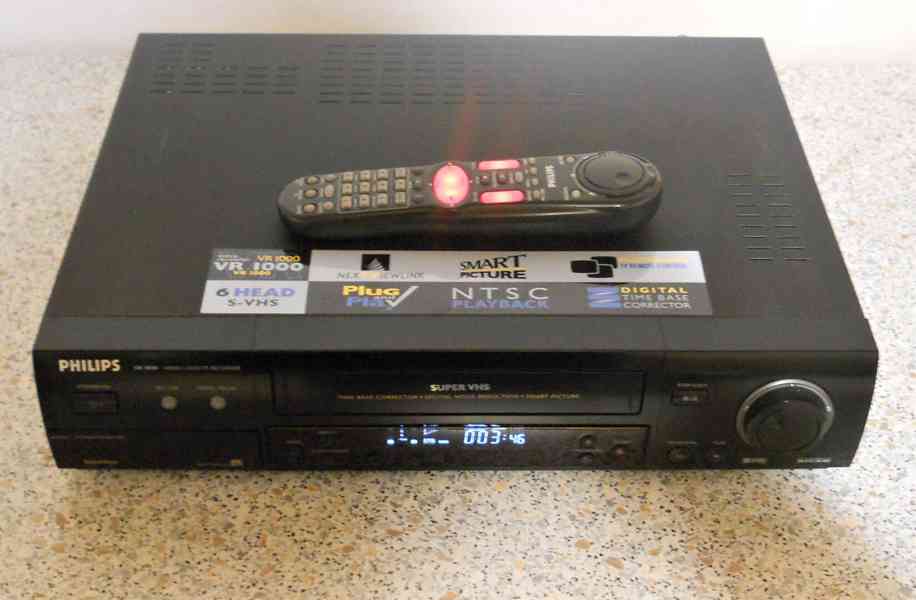 ⚠️S-VHS PHILIPS VR1000 TBC/3D NR - foto 6