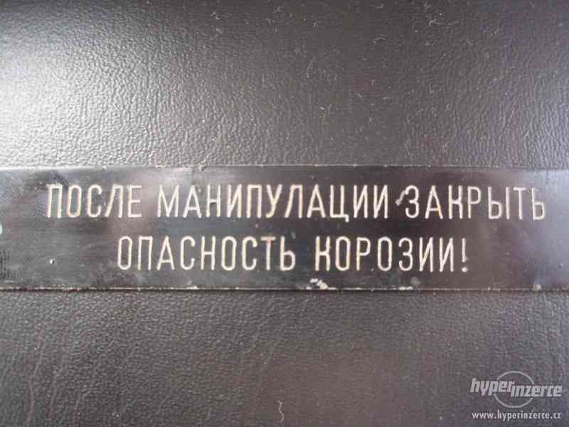 Ruské štítky psané azbukou - staré 3 kousky - foto 3