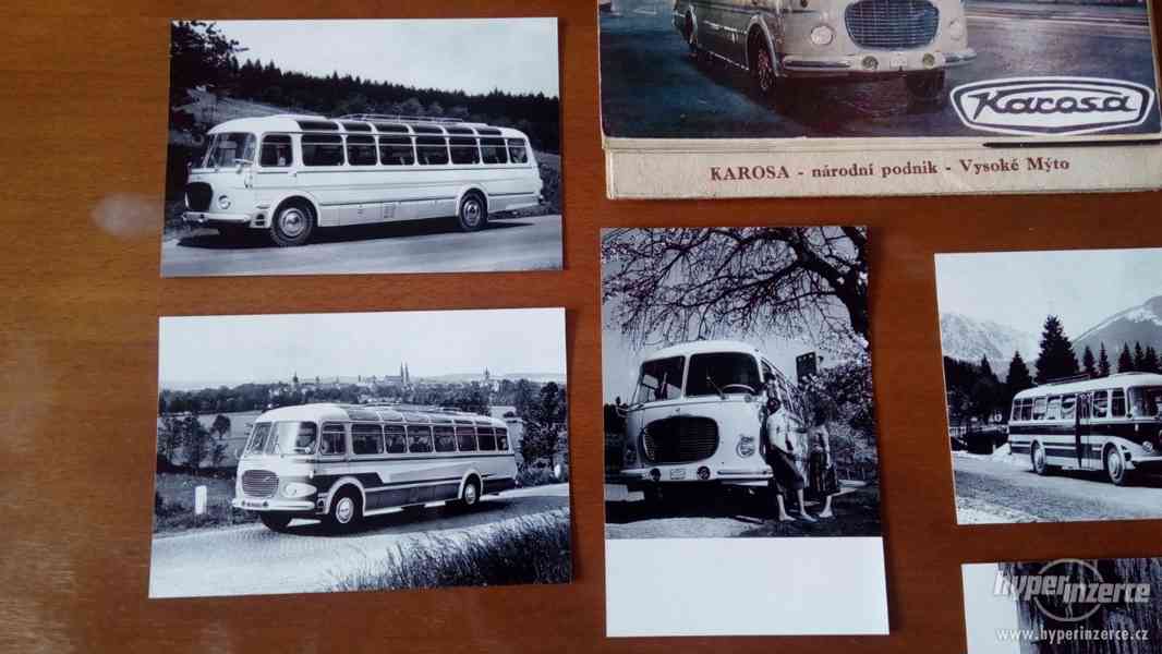 Autobus škoda 706 RTO Karosa staré tovární fotky, kalendář - foto 4