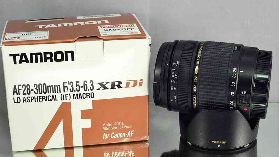 pro Canon - Tamron AF 28-300mm F/3,5-6,3 Di LD  - foto 3