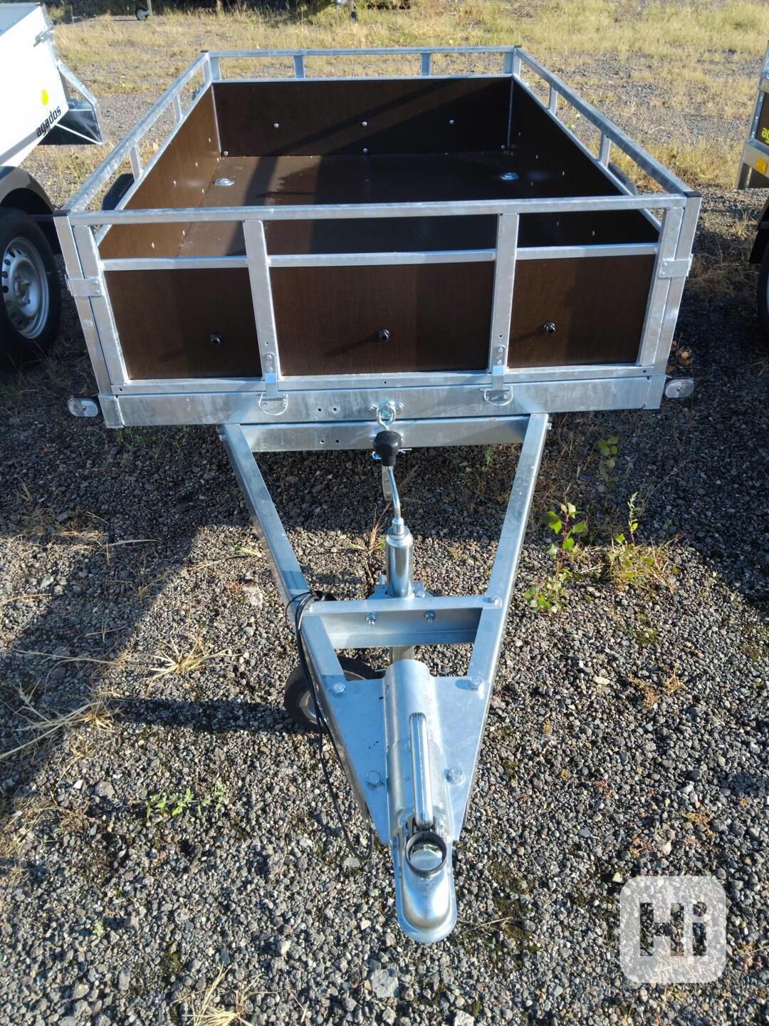 Přívěs Agados řady AGA KIT P1 sklopný 1230x2030mm 750kg - foto 1