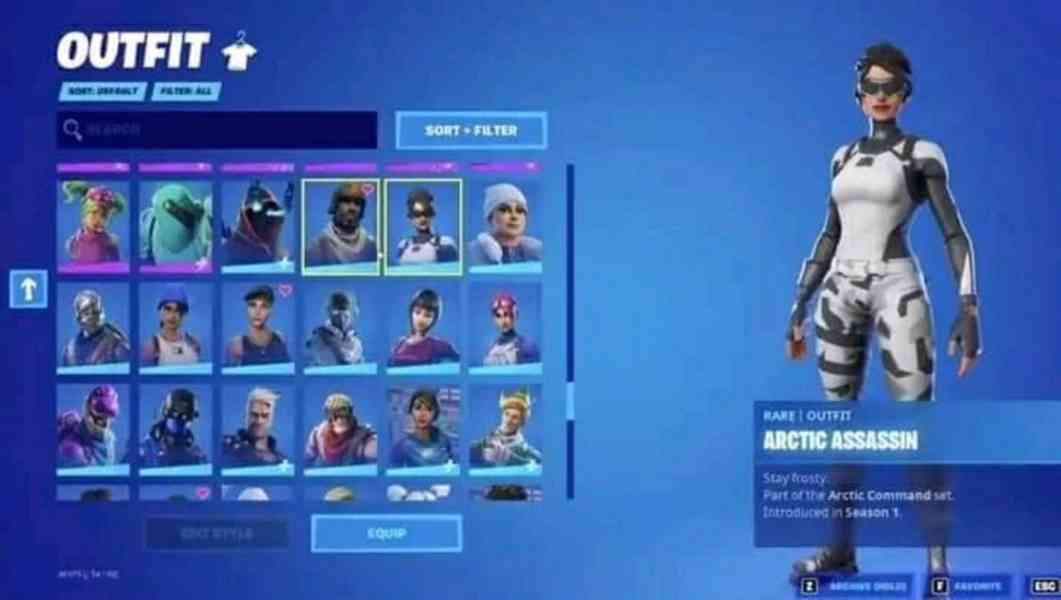 Fortnite učet - foto 11