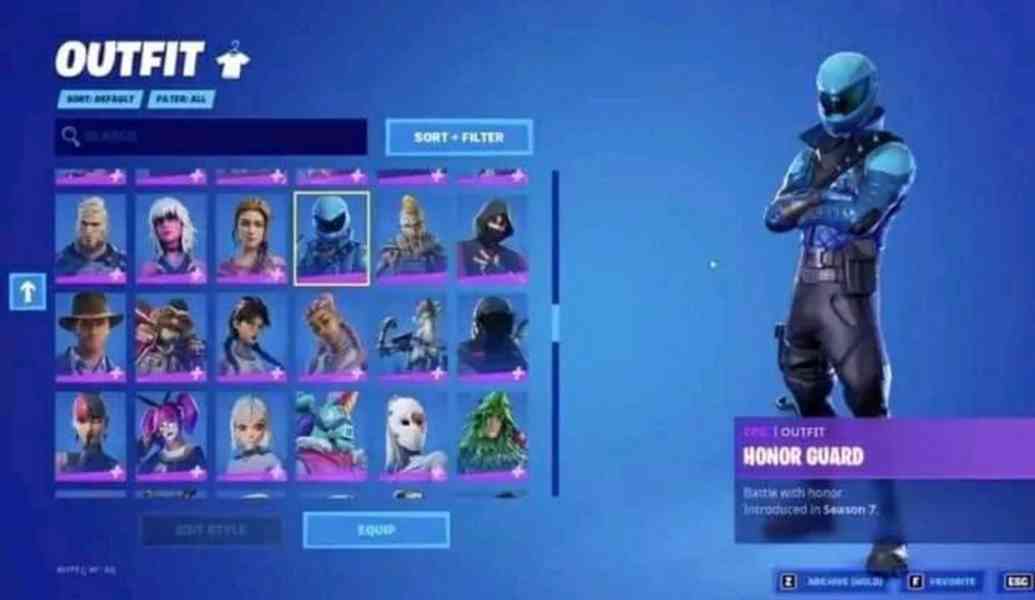 Fortnite učet - foto 5
