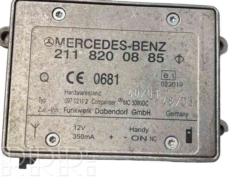 Mercedes GL/ML 164 zesilovač antény 2118200885 - foto 3