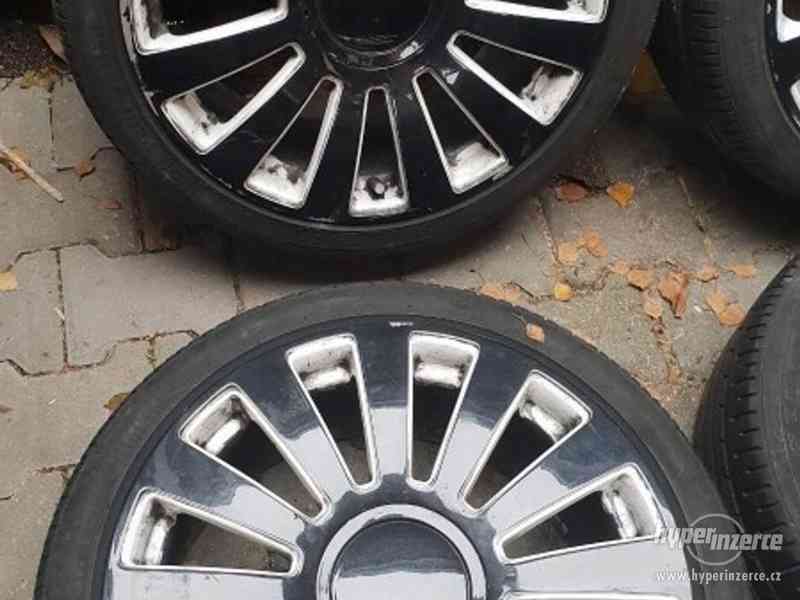 alu kola elektrony s dvojí roztečí 5x112 a 5x100 volkswagen - foto 3