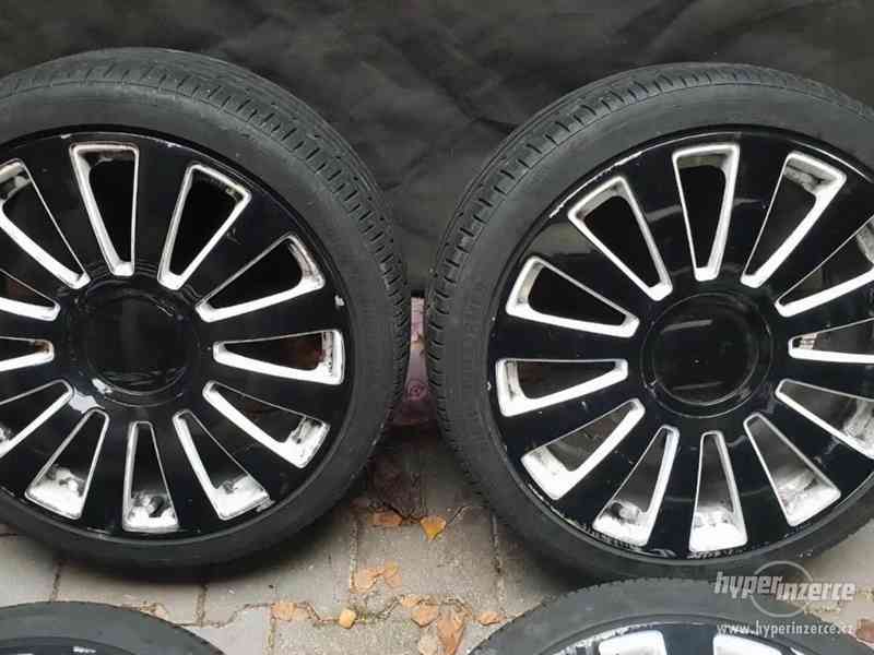 alu kola elektrony s dvojí roztečí 5x112 a 5x100 volkswagen - foto 5