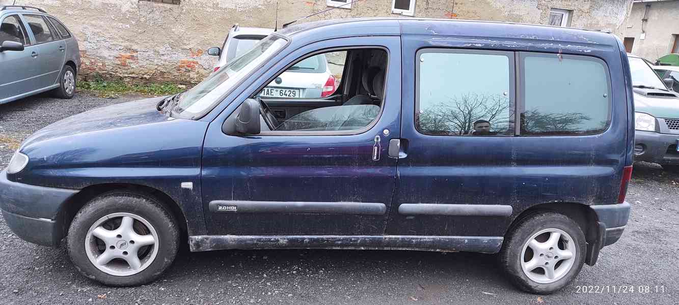 Prodám díly z Citroen Berlingo 2.0 HDI, 66kW,2001 RHY - foto 3