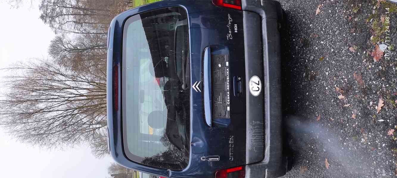 Prodám díly z Citroen Berlingo 2.0 HDI, 66kW,2001 RHY - foto 4