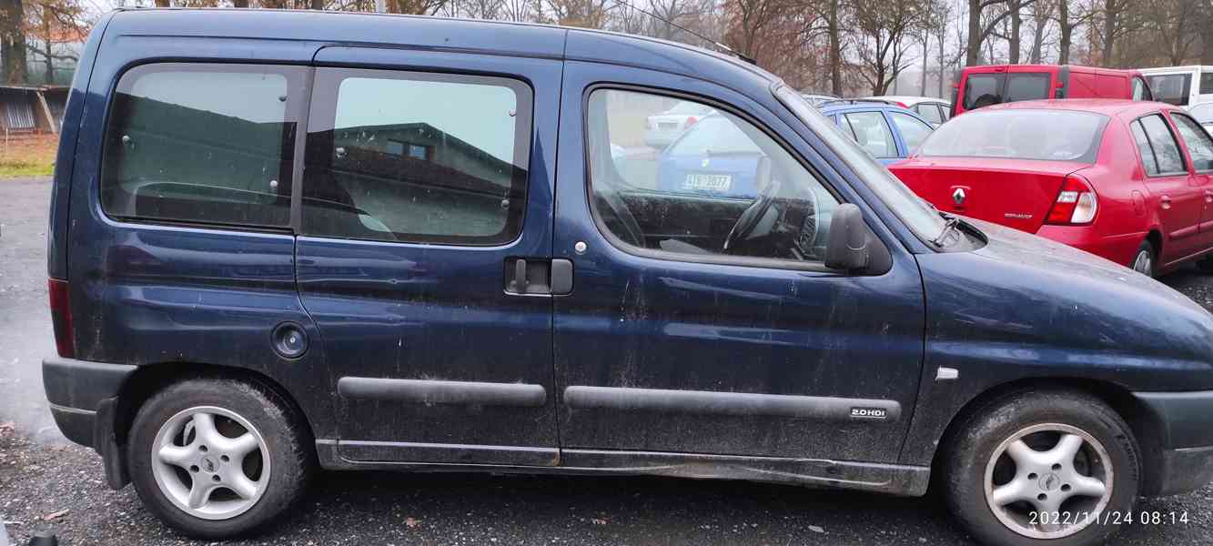 Prodám díly z Citroen Berlingo 2.0 HDI, 66kW,2001 RHY - foto 5