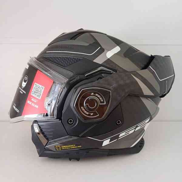 Silniční překlápěcí přilba LS2 Advant X CARBON Horizon - foto 7