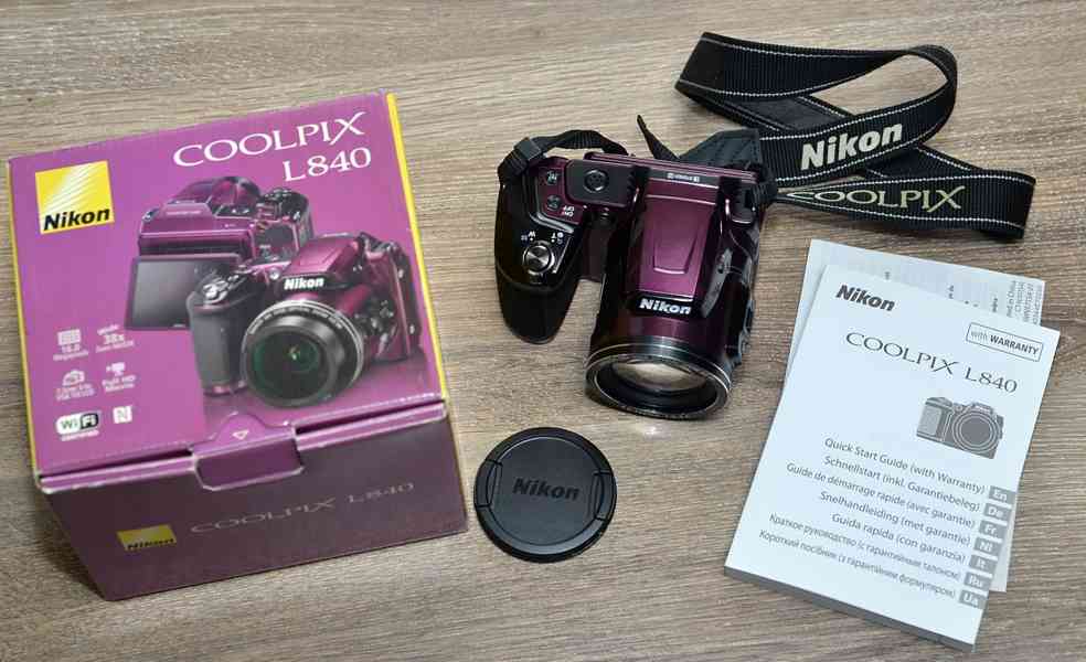 Nikon CoolPix L840 *38x Op.ZOOM*Full HD Video*WIFI - foto 3