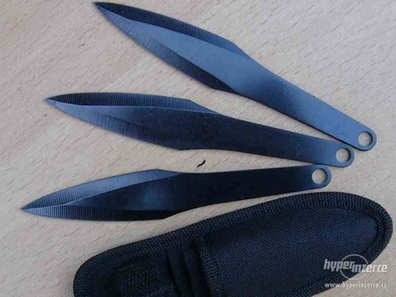 házecí - vrhací nůž 3 kusy 15,3 cm - foto 1