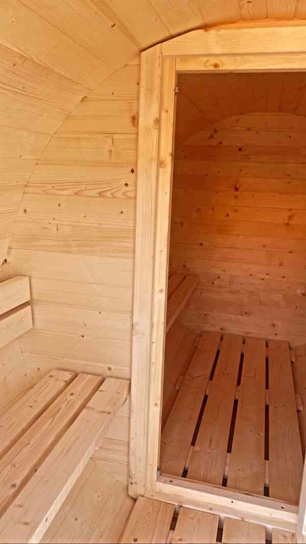 Finská sudová sauna 3,5m - foto 3