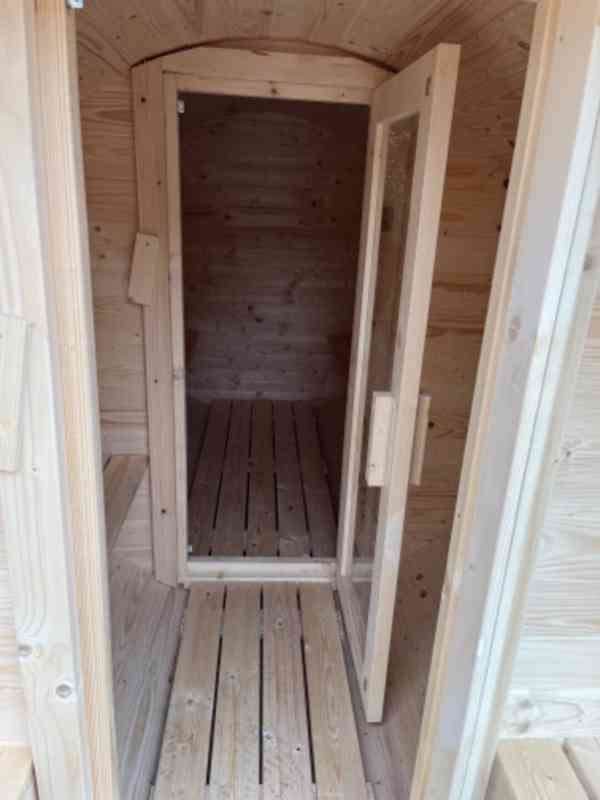 Finská sudová sauna 3,5m - foto 2