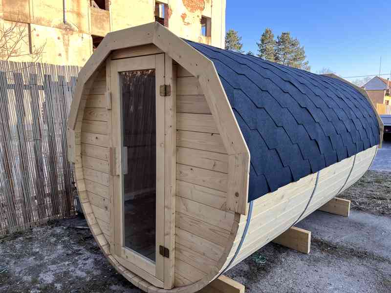 Finská sudová sauna 3,5m