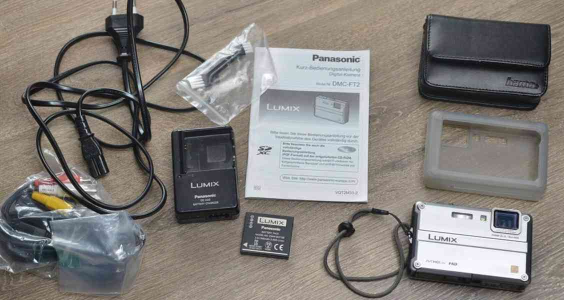 Panasonic Lumix DMC-FT2 *Vodotěsný do 10m*HDV  - foto 3