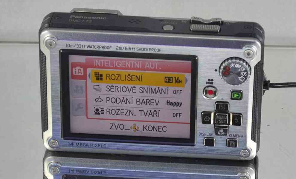 Panasonic Lumix DMC-FT2 *Vodotěsný do 10m*HDV  - foto 6