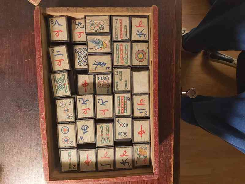 Prodám starou čínskou deskovou hru Mach-Jongg   - foto 3
