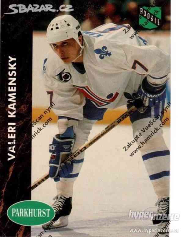 Valerij Kamenskij - Quebec Nordiques kartička Parkhurst NHL - foto 1