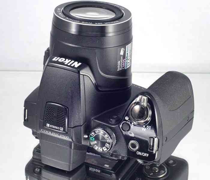 Nikon CoolPix P500 *36x Op.ZOOM*Full HDV*brašna - foto 5