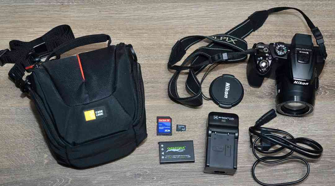 Nikon CoolPix P500 *36x Op.ZOOM*Full HDV*brašna - foto 3