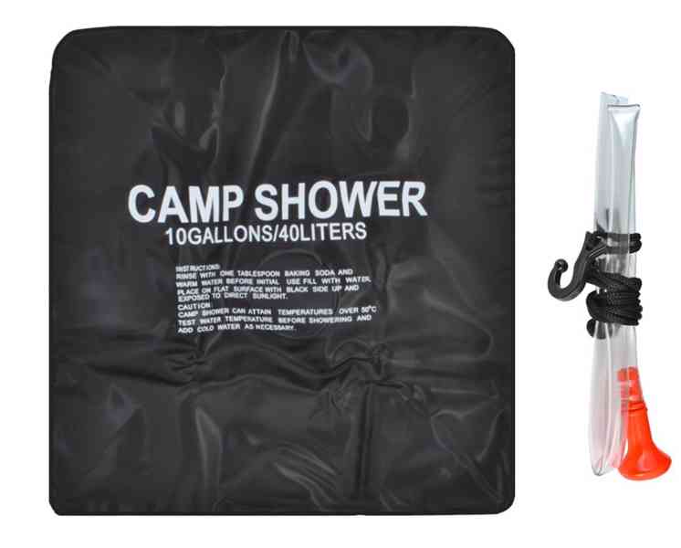 Sprcha solární Camp Shower 40 L - černá - foto 5
