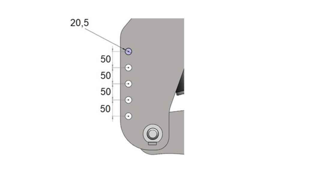 PŘEDNÍ HYDRAULIKA CAT2 - MODRÁ (RAL 5017) - foto 8