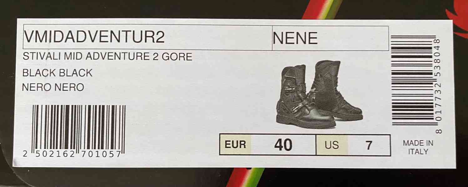 Motoboty SIDI Adv 2 Gore-Tex 2 MID vel. 40 - foto 2
