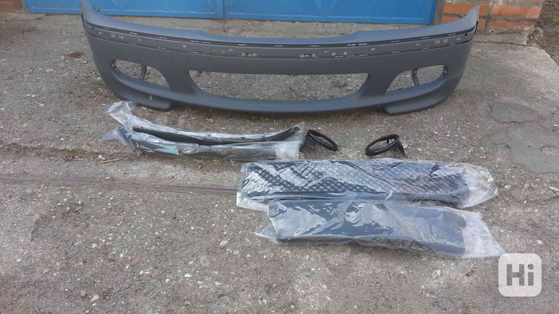 BMW E46 přední nárazník M-Paket. Sedan/Touring.  - foto 1