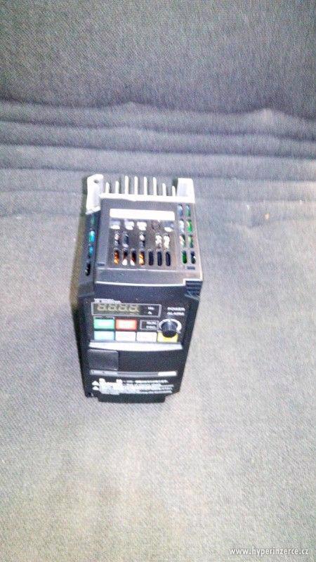 Měnič OMRON 3G3JX-AB004-EF 1x230V/0,4kW - bazar - Hyperinzerce.cz