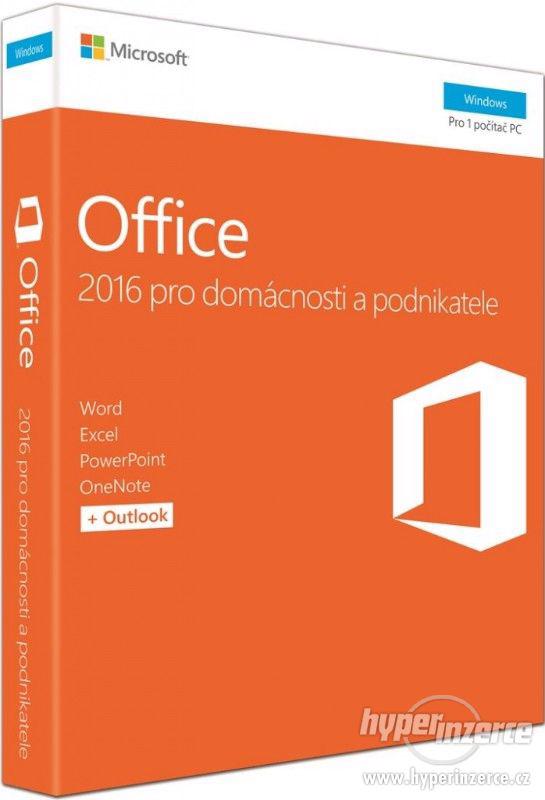 Microsoft Office 2016 pro domácnosti a podnikatele, faktura - foto 1