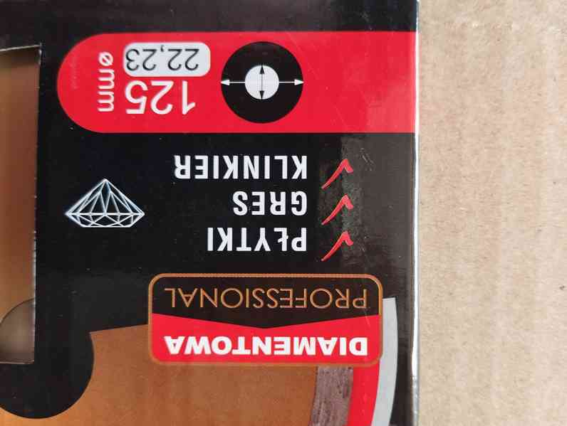 2ks Diamantový kotouč CELOOBVODOVÝ  125x22,23 mm - foto 10