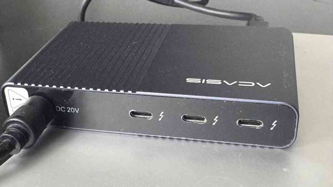 Dokovací stanice Acasis DS-9001, 5v1 Thunderbolt 4 USB C Dua - foto 4