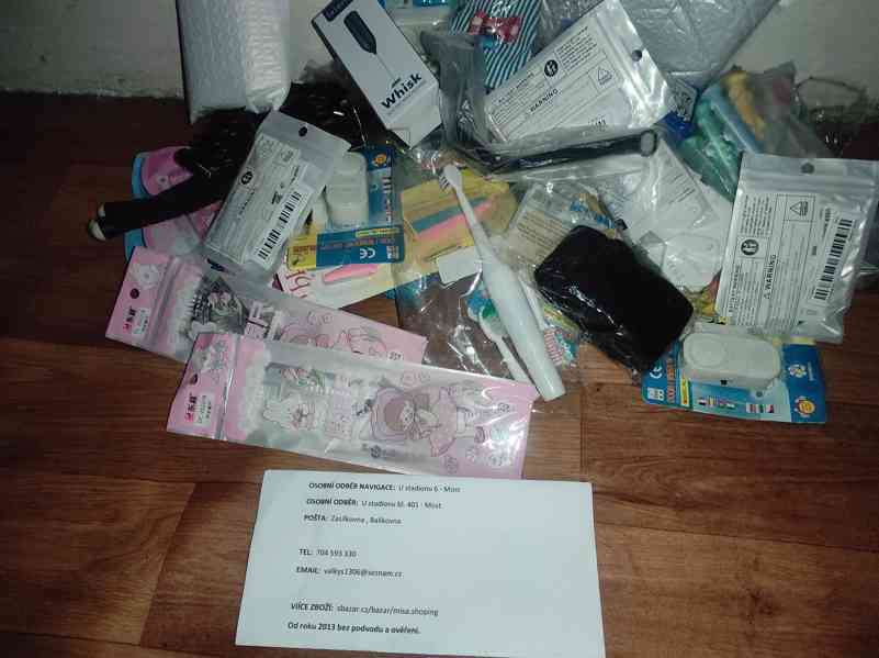 Nabízí nové a použité zboží různého druhu za rozumné ceny