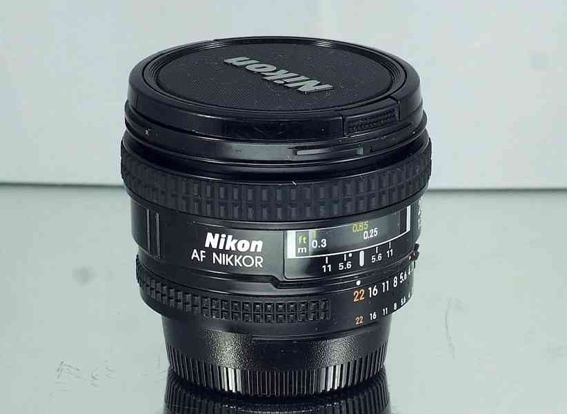 Nikon AF 20mm f/2.8 D FX 1:2.8*pevný širokoúhlý*UV - foto 5