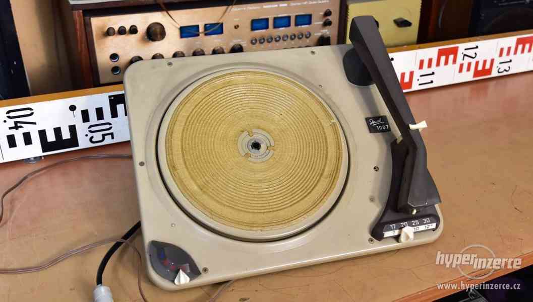 Dual 1007 Gramofon - šasí - 16-33-45-78 rpm Německo 1958 - foto 1