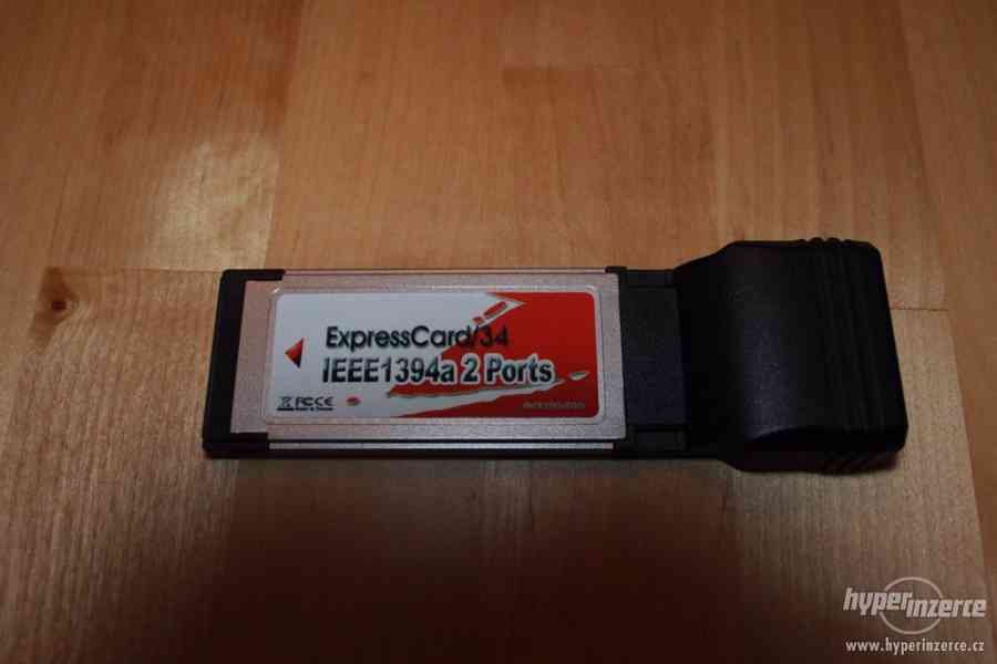 ExpressCard/34 IEEE 1394a 2 porty - foto 2