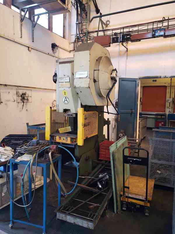 Použitý excentrický lis LENP 63, r. GO 2000 - foto 5