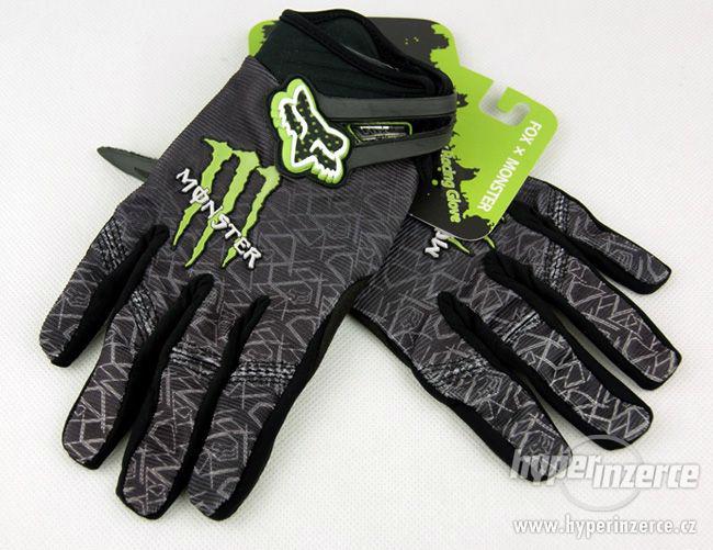 Prodám nové rukavice FOX Monster Ghost bílé nebo černé - foto 5