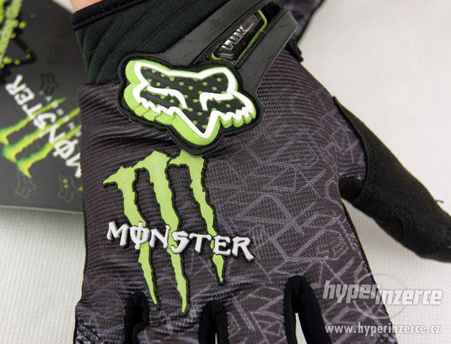 Prodám nové rukavice FOX Monster Ghost bílé nebo černé - foto 6