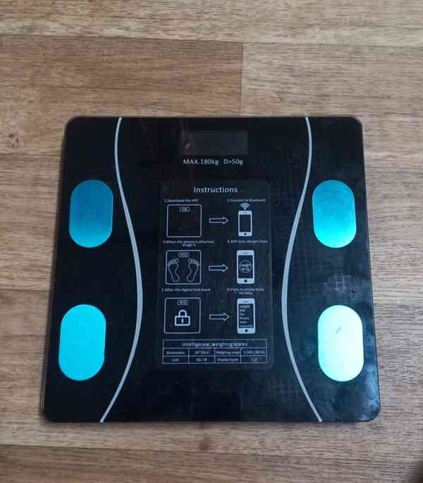 Chytrá digitální osobní váha s Bluetooth