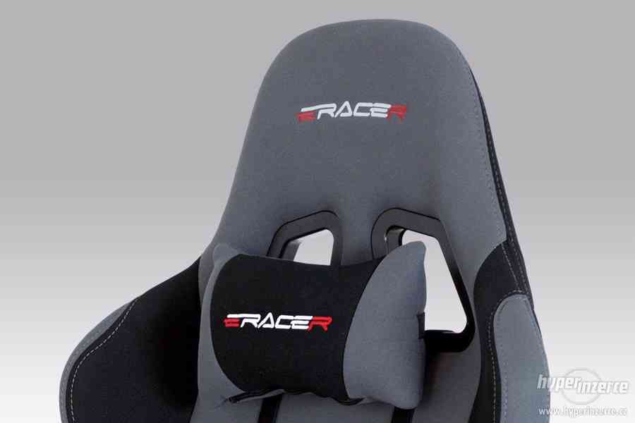 Herní křeslo, kancelářská židle E-Racer F1-05 GREY - foto 2