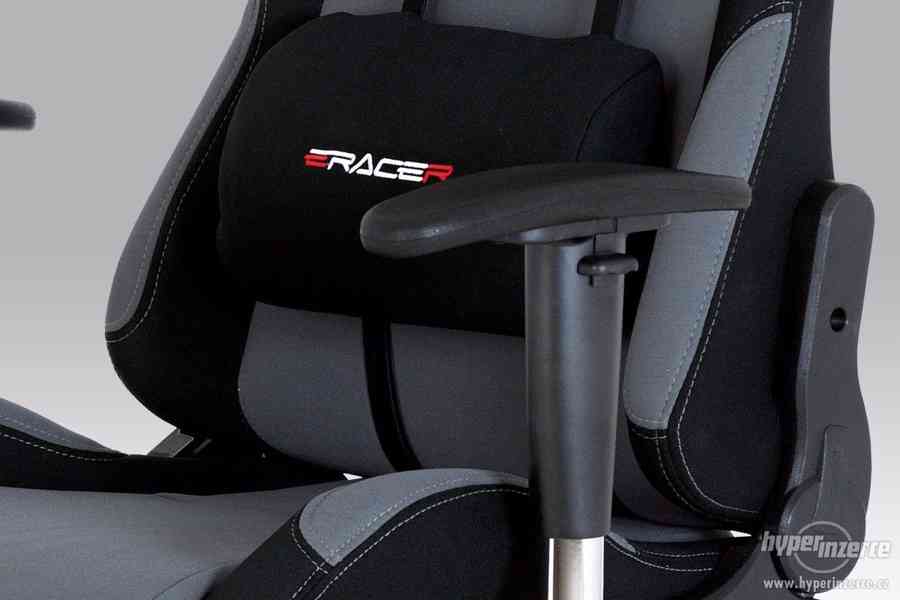 Herní křeslo, kancelářská židle E-Racer F1-05 GREY - foto 3
