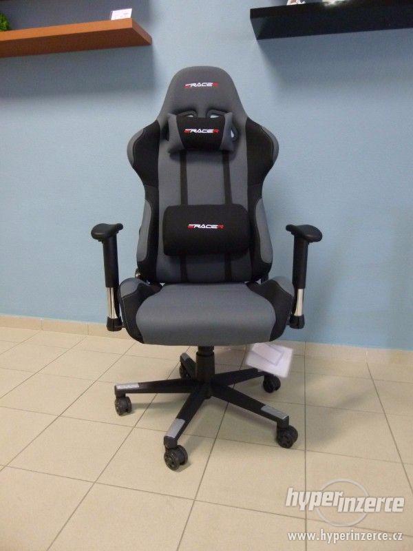 Herní křeslo, kancelářská židle E-Racer F1-05 GREY - foto 6
