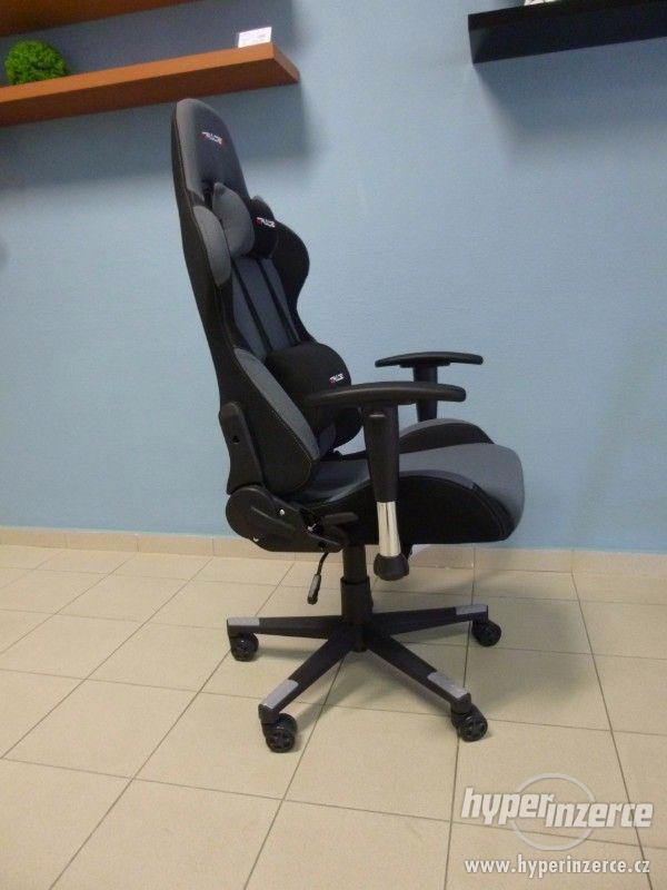 Herní křeslo, kancelářská židle E-Racer F1-05 GREY - foto 11