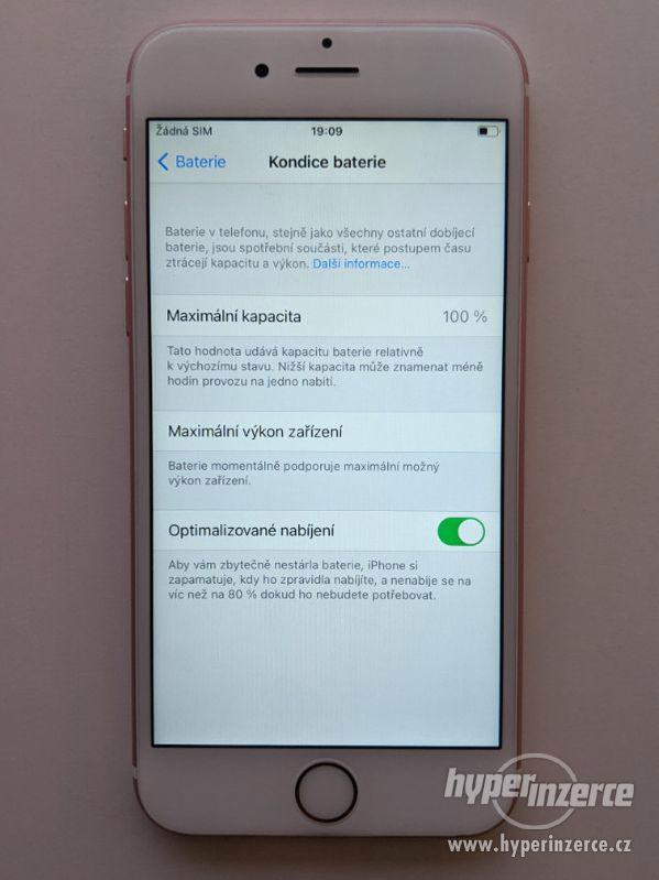 iPhone 6s 16GB rose gold, JAKO NOVÝ, záruka 6 měsícu - foto 4